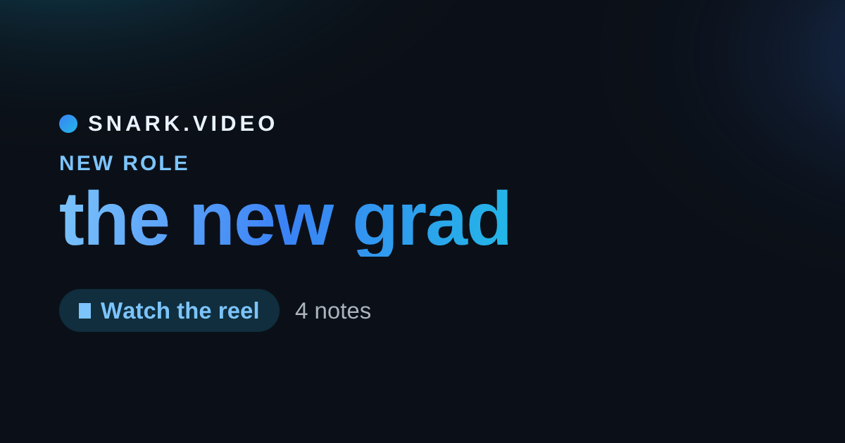 the new grad