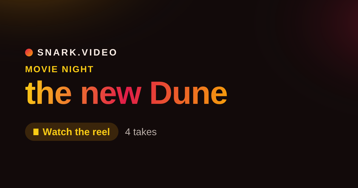 the new Dune